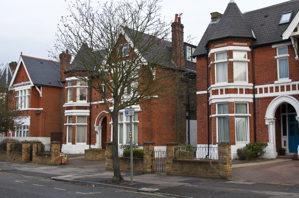 Typical Apartments Building at London